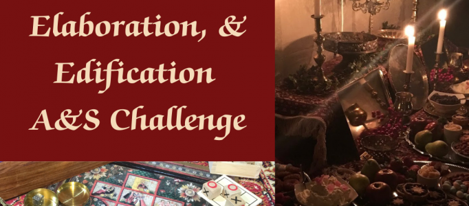 Event Embellishment, Elaboration, and Edification Arts & Sciences Challenge