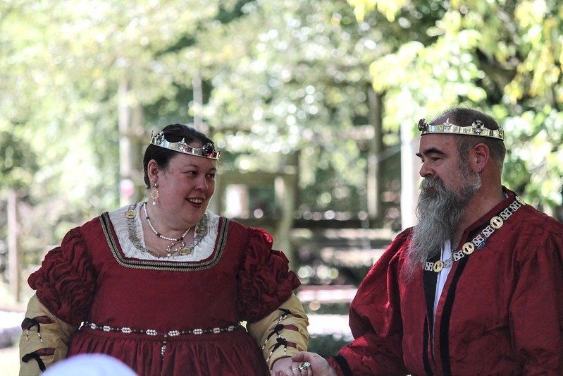 Their Excellencies Angus de Sommerville and Joana de Bairros, Baron and Baroness Southron Gaard