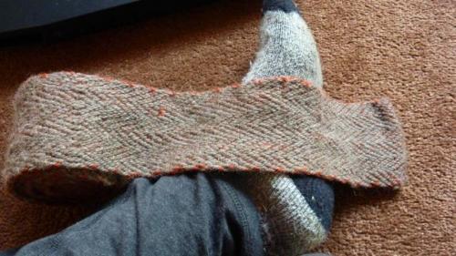 Leg-wraps-woven-on-the-baby-warp-weighted-loom